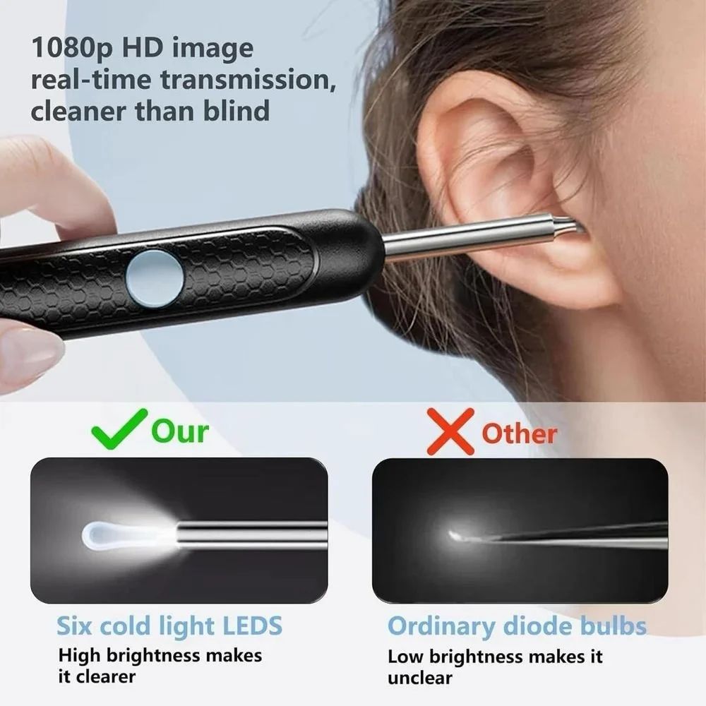ClearEar Pro – Wireless Visual Ear Cleaning Kit