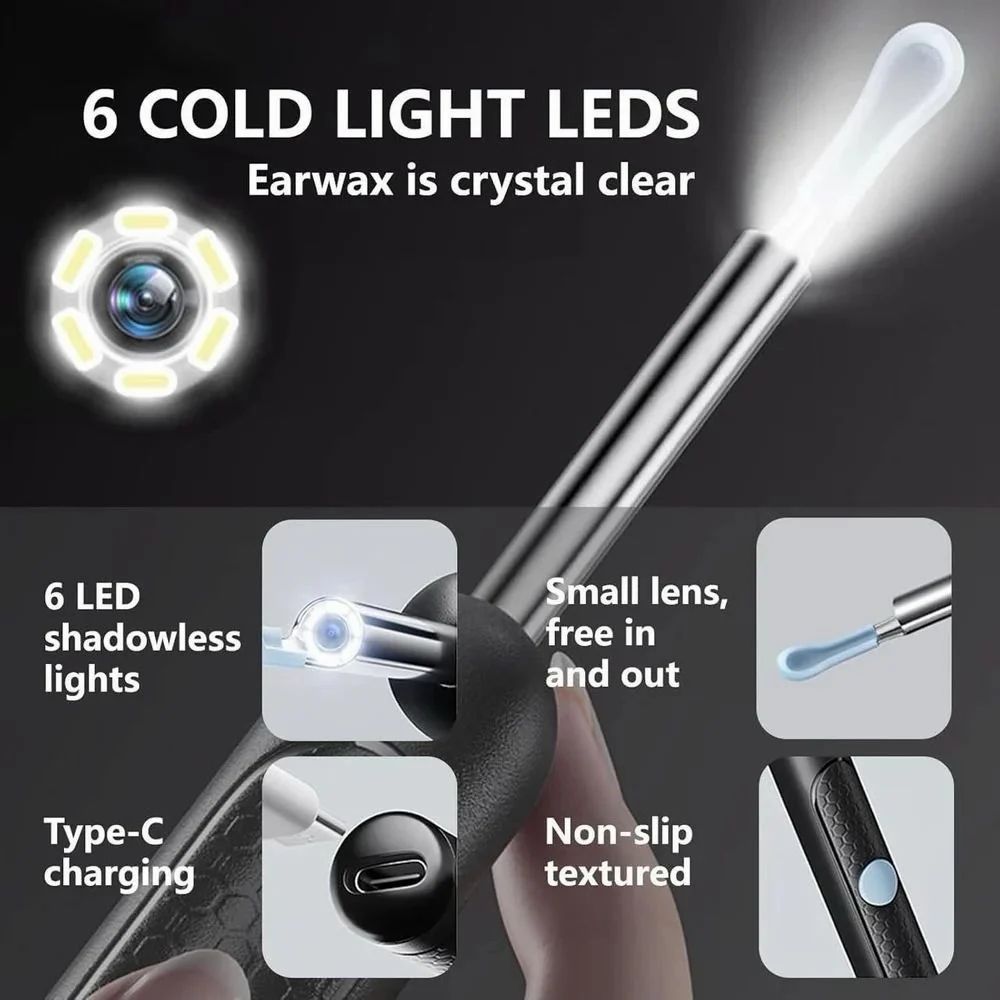ClearEar Pro – Wireless Visual Ear Cleaning Kit